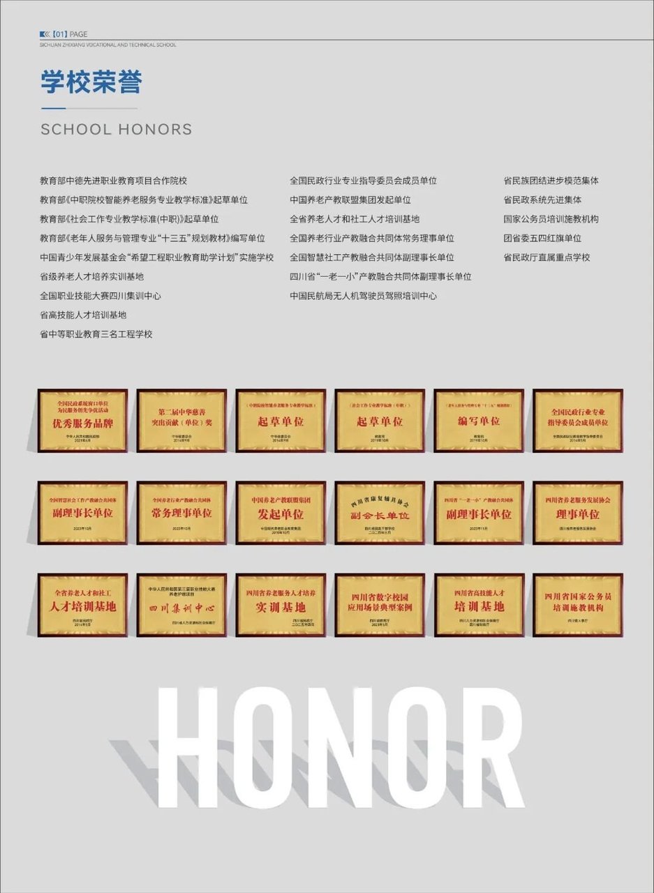 学校荣誉（部分牌匾）